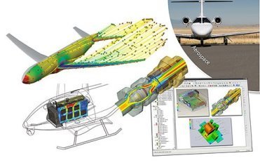 Mécanique des fluides, Aérospatiale et Défense