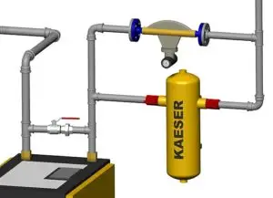 logiciel tuyauterie industrielle, Kaeser