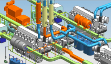 conception cao 3d tuyauterie