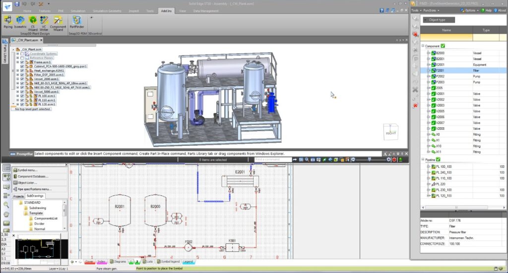 Schéma PID (Piping and Instrumentation Diagram)