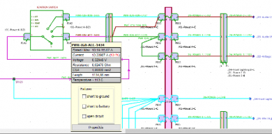 Wiring Design - Mode d'analyse numérique