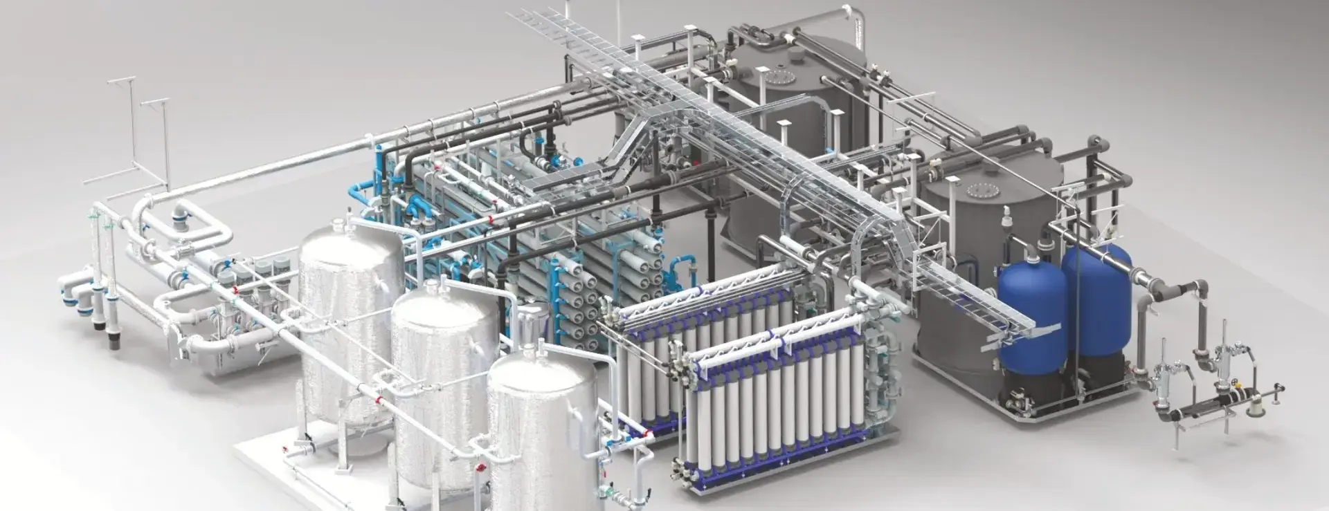 modular plan design, modélisation p&id et réseaux de tuyauterie