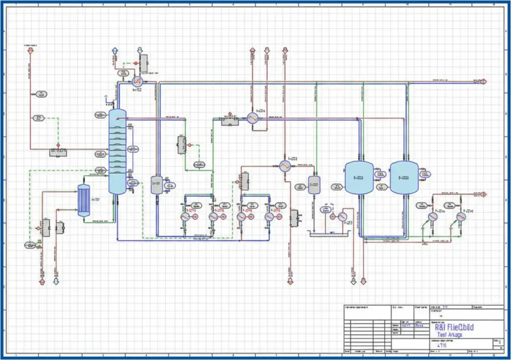P&ID - Piping and Instrumentation Diagram
