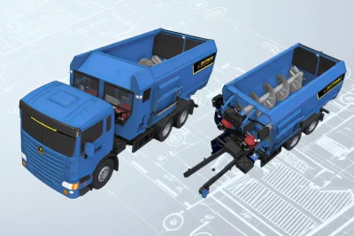 projet d'automatisation industrielle siltomac conçu avec Solid Edge